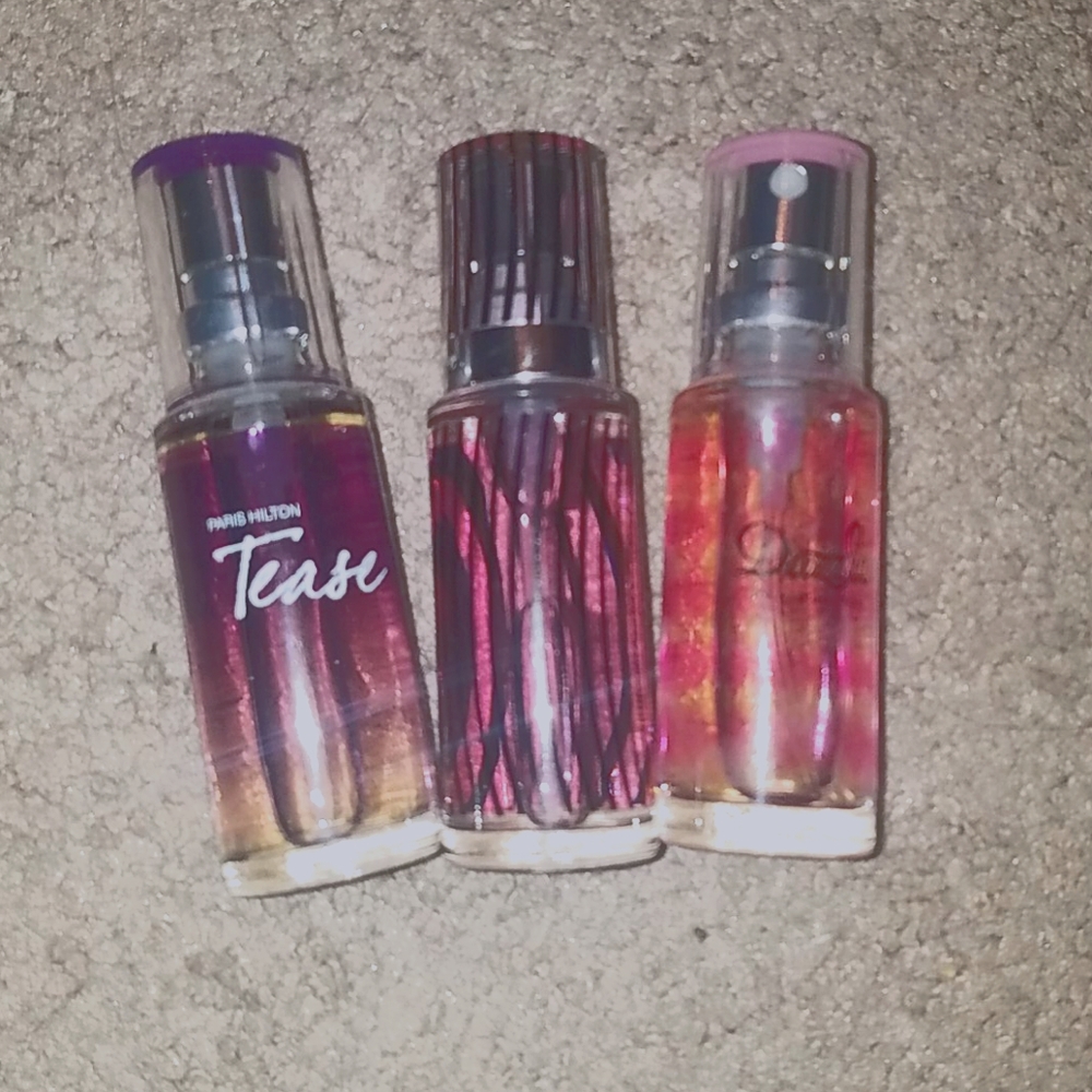 paris hilton mini purfume set